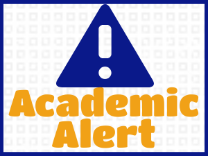 Link to Information about Academic Alerts
